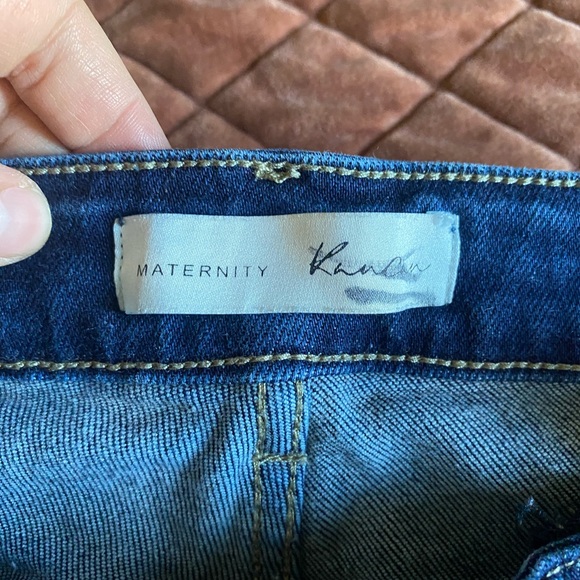 KanCan Maternity Jeans Dark wash skinny - Picture 3 of 5